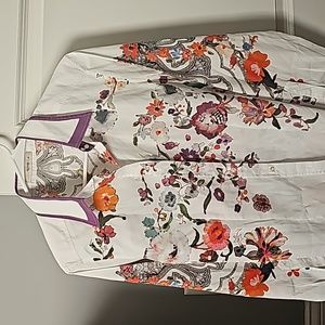 VGUC Etro Floral Button Down Shirt